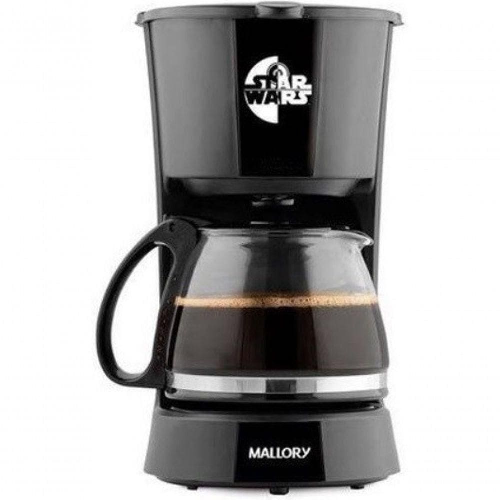 Cafeteira Mallory Star Wars 550w Preta Faz 16 Xicaras 220V