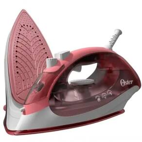 Ferro De Passar A Vapor Oster 1200w Antiaderente Aeroceramic Luxx Red 220V
