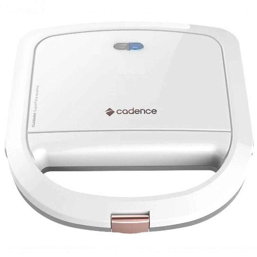 Sanduicheira Eletrica 750w Cadence Antiaderente Rose 220V