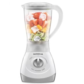 Liquidificador Mondial 2 Velocidades 550w 2l Compact Juice Branco 220V