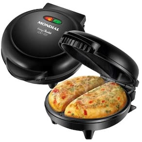 Omeleteira Mondial Antiaderente Automatica 750w Luxx Black 220V