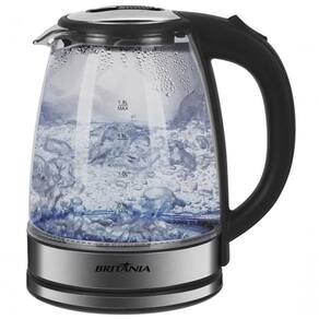 Chaleira Eletrica Britania 2l 1500w Jarra De Vidro 110V