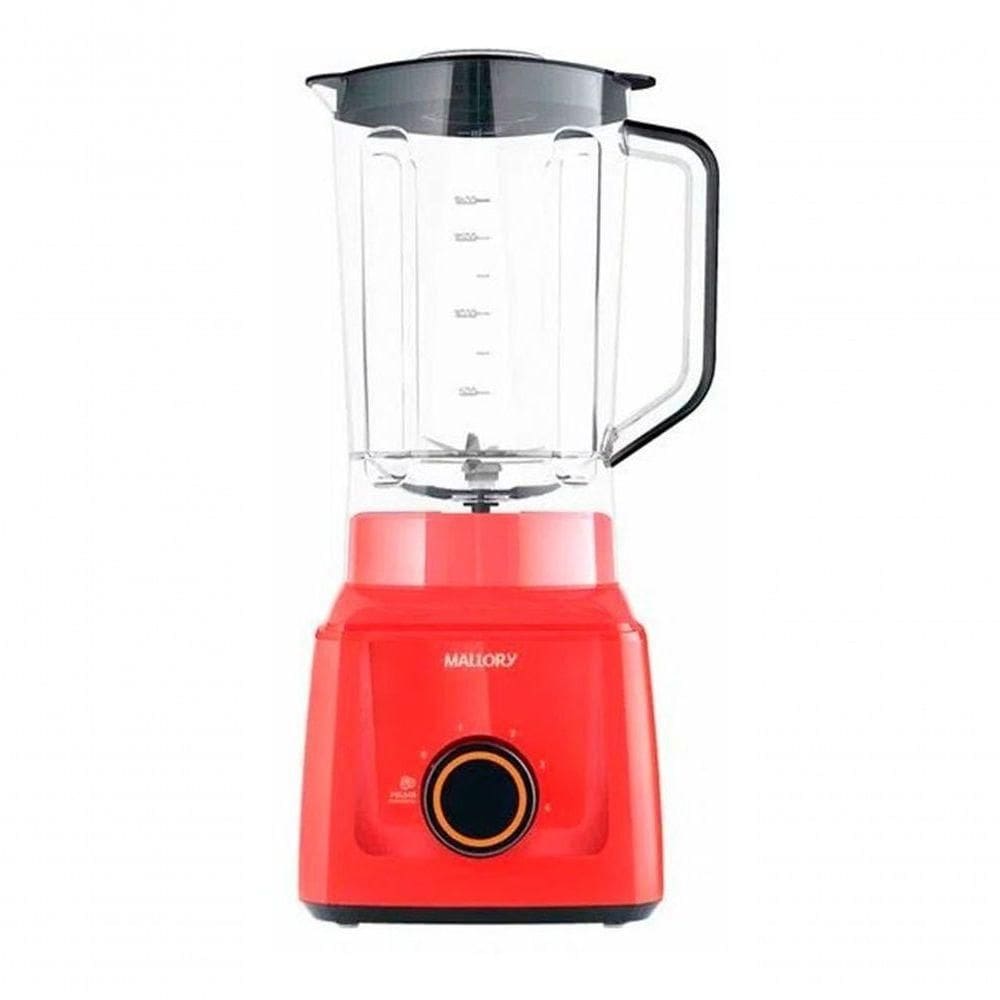 Liquidificador Ultra Turbo Mallory 900w 4 Velocidades Vermelho 220V