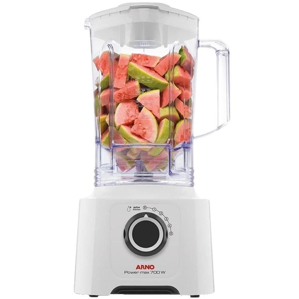 Liquidificador Arno Elegance 700w Utra Turbo 5 Velocidades Branca 110V