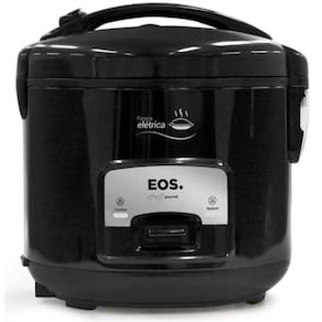 Panela Eletrica De Arroz Eos 220V 700w 1,8l Faz 10 Xicaras - Preto 110V