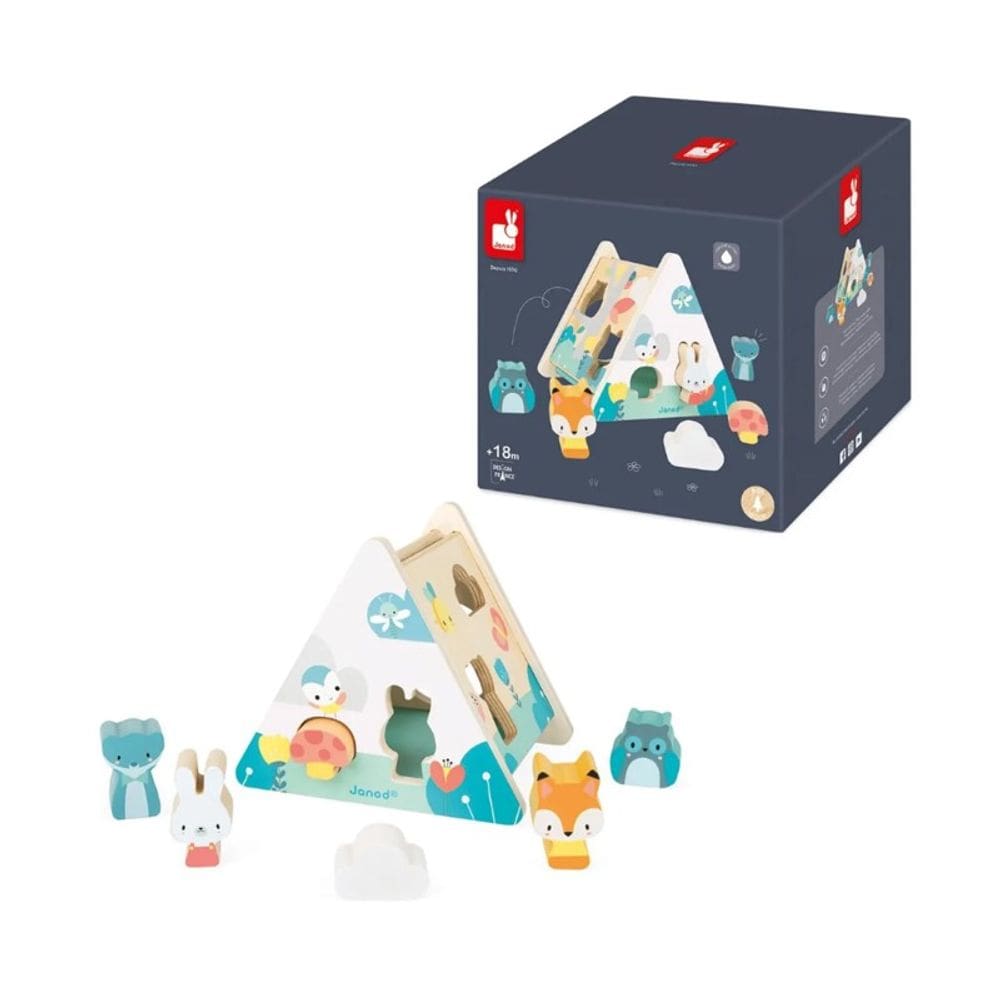 Brinquedo Triângulo Encaixa Formas com 7 Peças - Maped