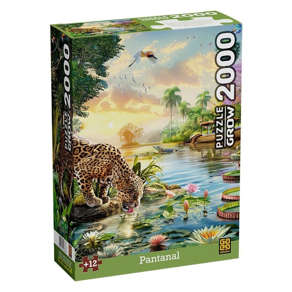 Quebra-Cabeça 2000 Peças Pantanal