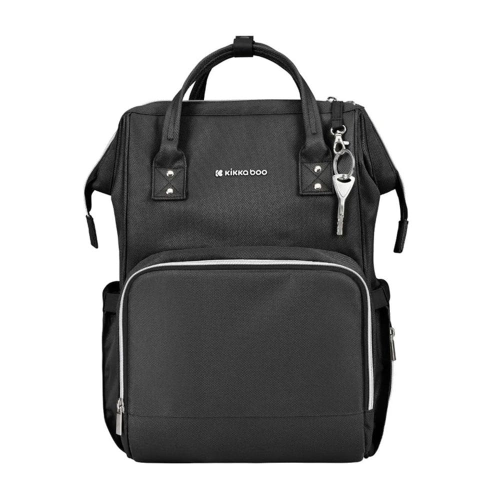 Bolsa Maternidade Luxo Siena Black Silver - Kikka Boo