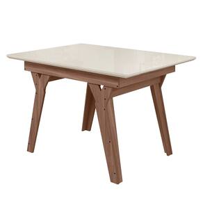Mesa para Sala de Jantar Dubai 1,10 X 0,84 Amendoa
