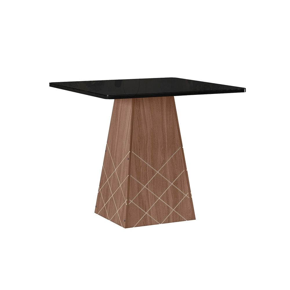 Mesa para Sala de Jantar Libia 0,90 X 0,90 Amendoa