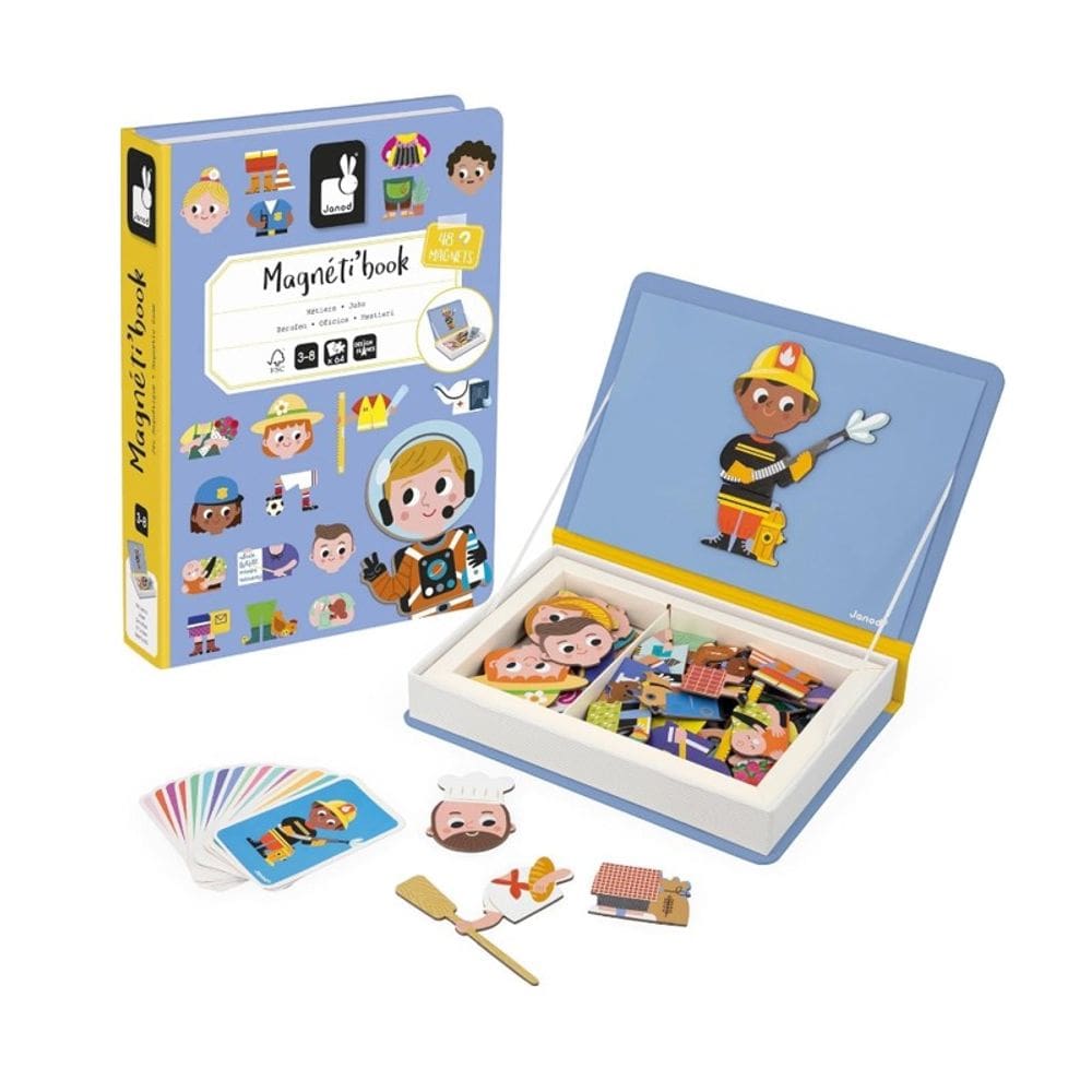 Livro Magnético Profissões - Maped