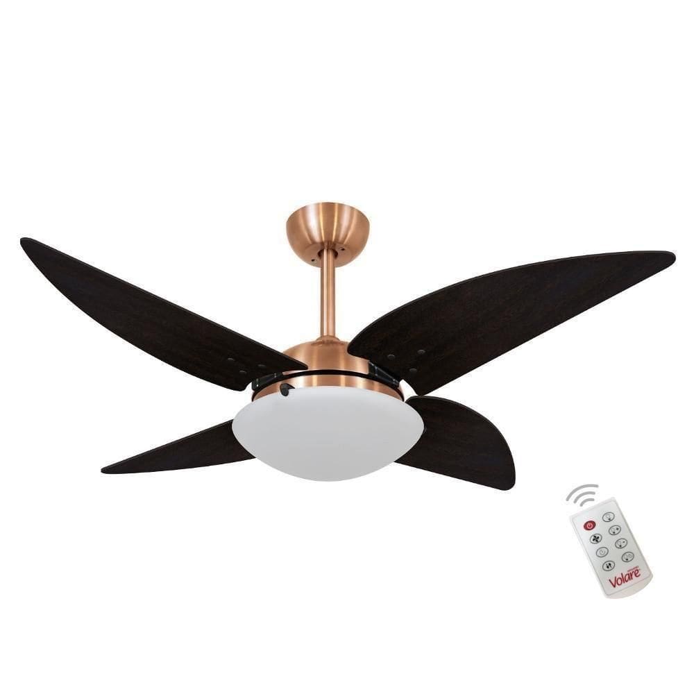 Ventilador Volare Quad 127v E Controle Remoto