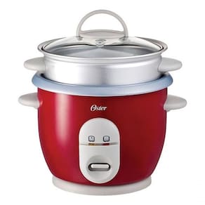 Panela Eletrica De Arroz 350w Oster Antiaderente Vermelho 220V