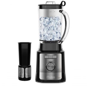 Liquidificador Turbo Quadrat Philco 3l 220V 1200w 12 Velocidades Preto