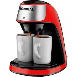 Cafeteira Mondial 500w Faz 2 Xicaras 240ml Luxxred 110V
