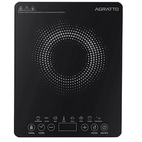Cooktop De Inducao Italiano Agratto 1200w Painel Digital 110V