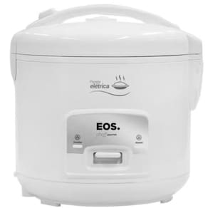 Panela Eletrica De Arroz Eos 220V 700w 1,8l Faz 10 Xicaras - Branca 220V