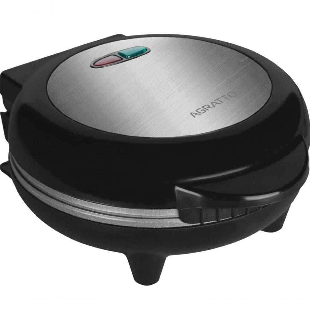 Omeleteira Agratto 800w Chapas Antiaderente Luxx Black 110V