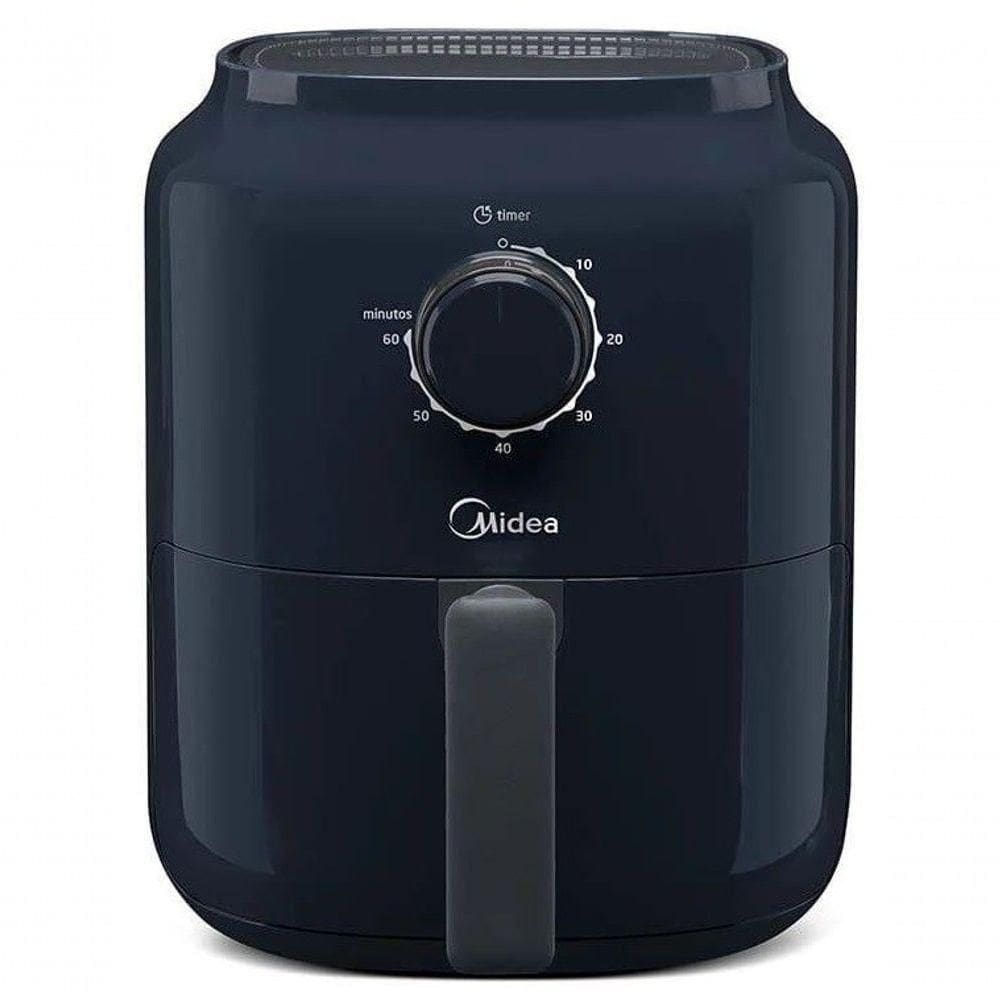 Fritadeira Sem Oleo Air Fryer Midea 3l 1325w Com Timer Azul 110V