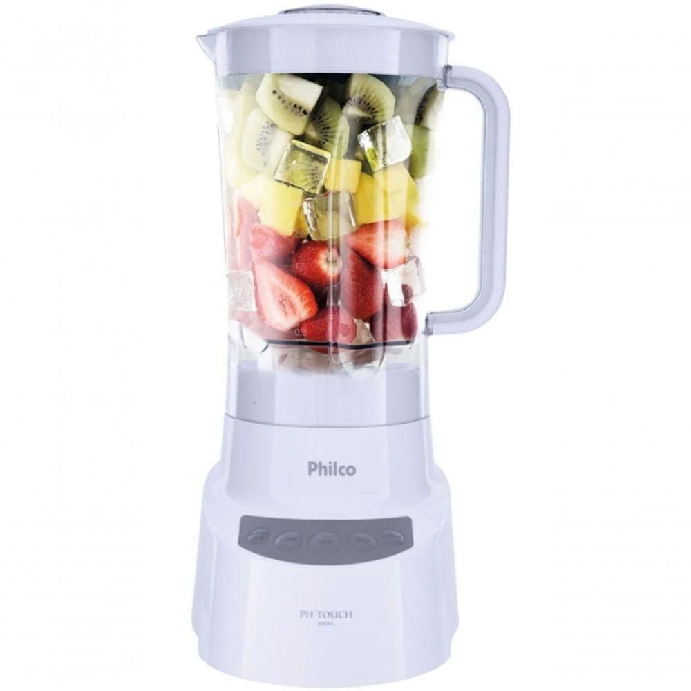 Liquidificador Philco Touch 800w Luxx White 220V Com Filtro