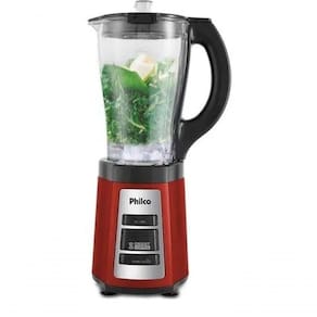 Liquidificador Inteligente Philco 600w 1,7l Com Jarra De Vidro 110V