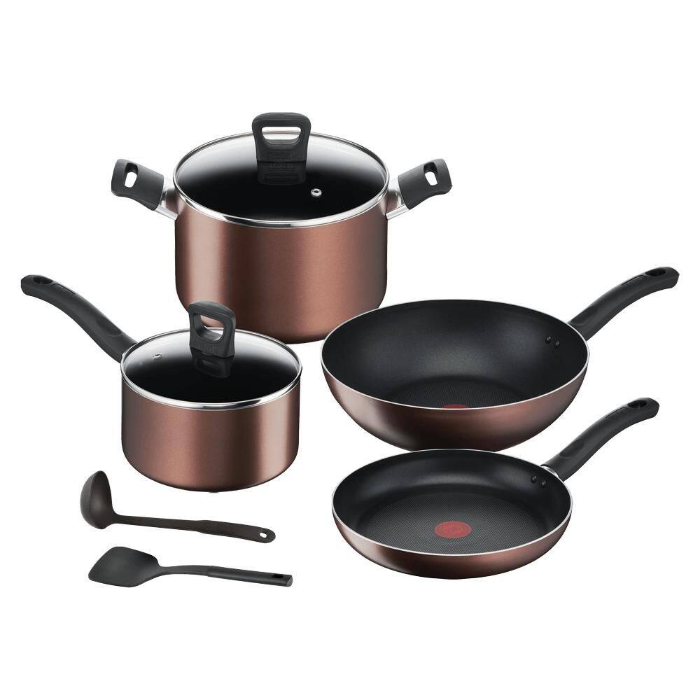 Jogo de Panelas 4 Peças Tefal Day By Day Bronze