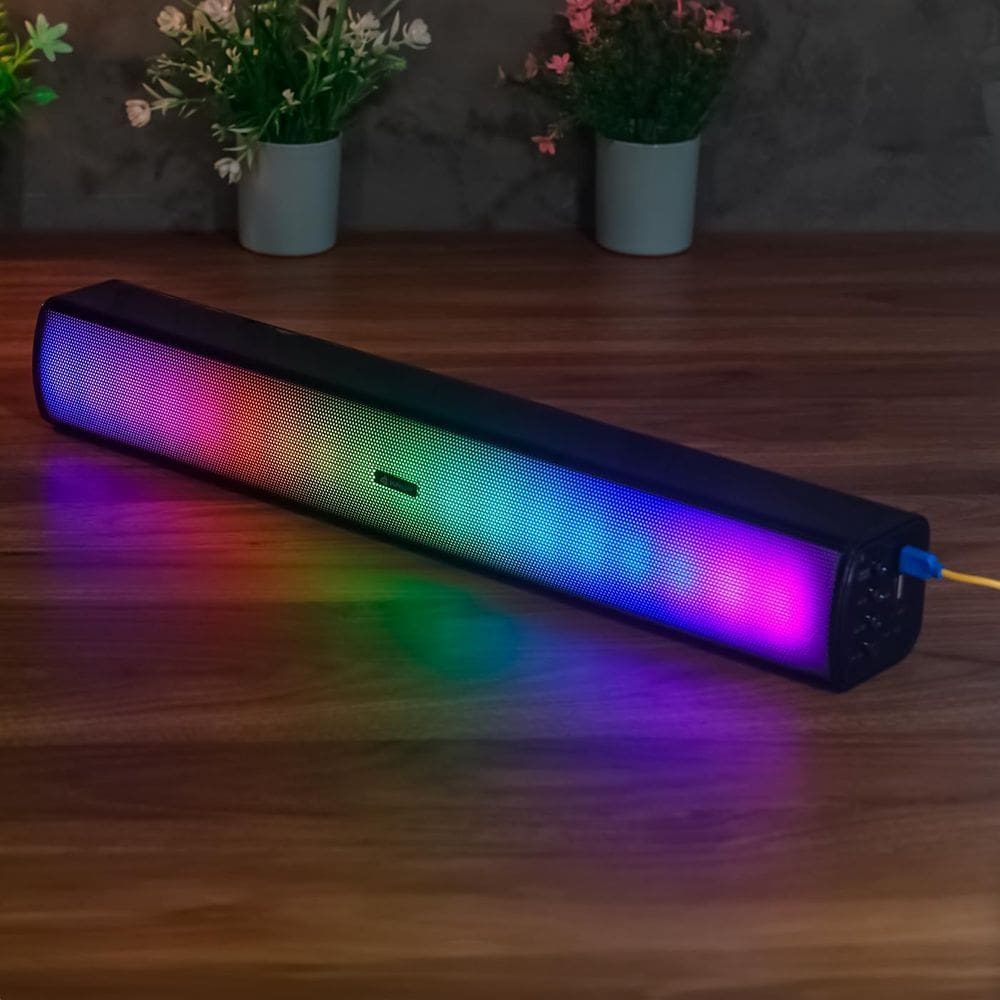Caixa De Som Led Bluetooth Soundbar KP-RO834