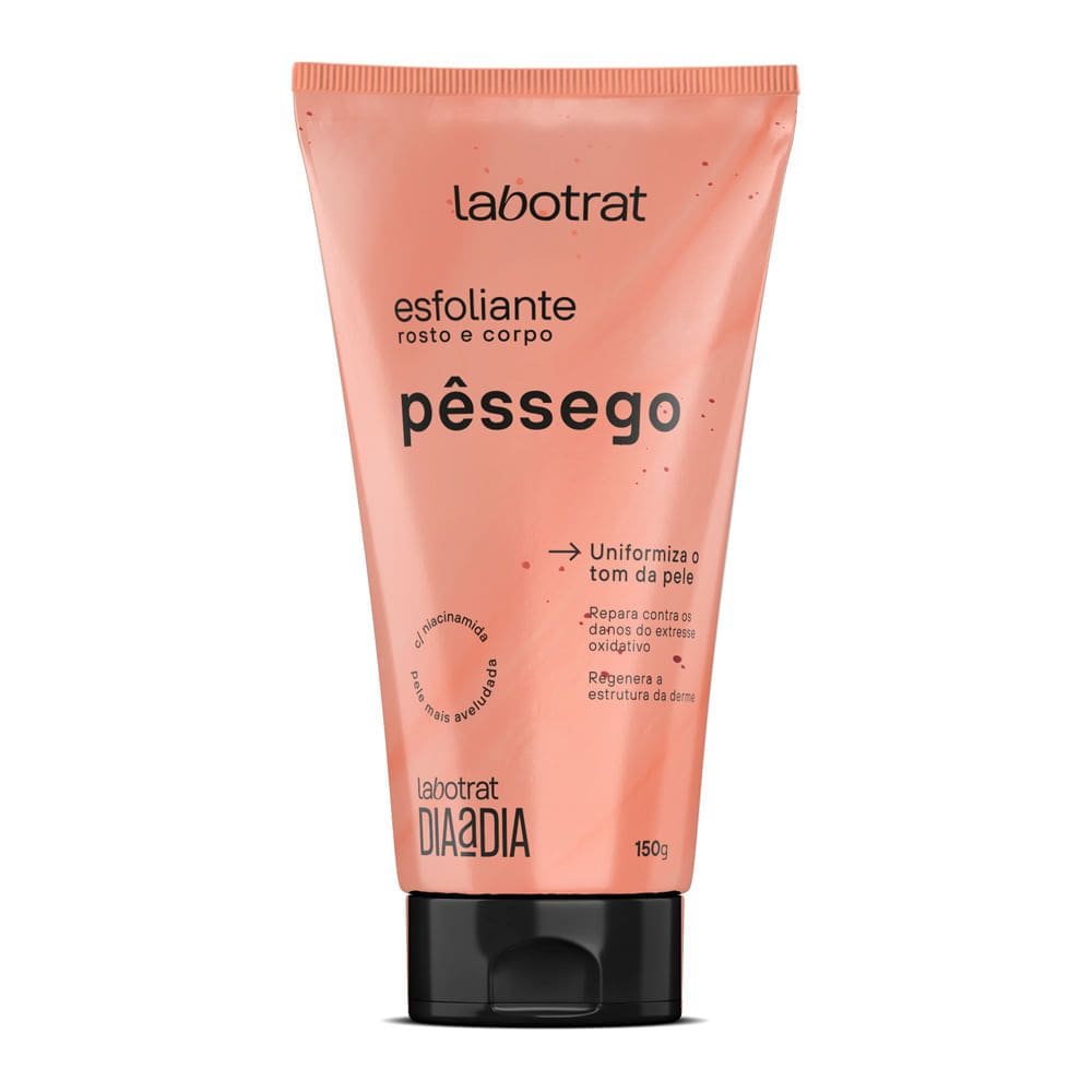 Esfoliante Rosto e Corpo Labotrat Dia a Dia Pêssego 150g