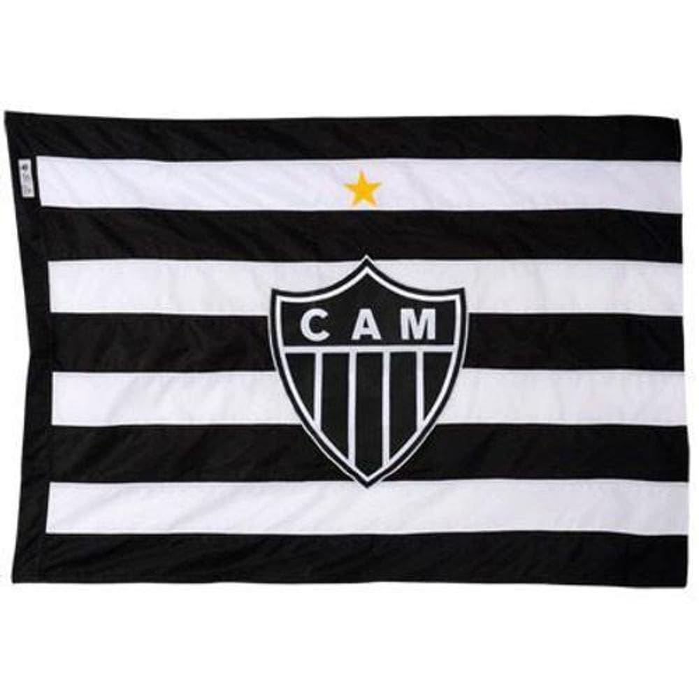 Bandeira Torcedor Oficial - 2 Panos 1,30 X 0,90 Cm. Atlético