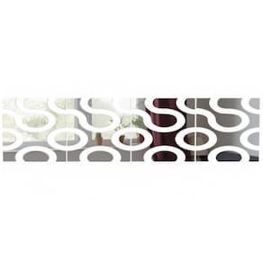 Espelho Decorativo Conjunto Sala Jantar Quarto Onda 2X0,50M