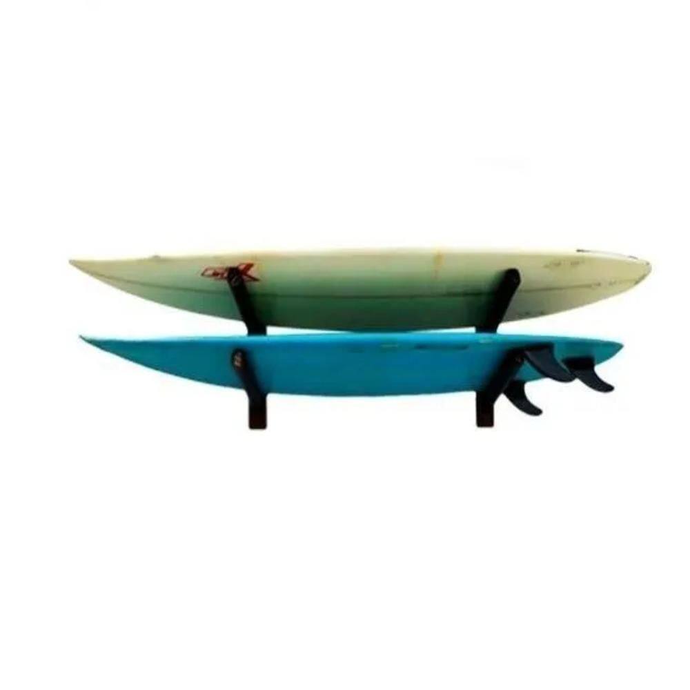 Suporte Madeira Envernizada p/ 2 Pranchas - Proteção Pinus