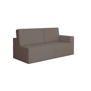 Sofá Cama Modular Flip 2 Lugares Magic Bege