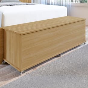 Baú Banco para Quarto 44,5cm X 135cm Luca Hannover