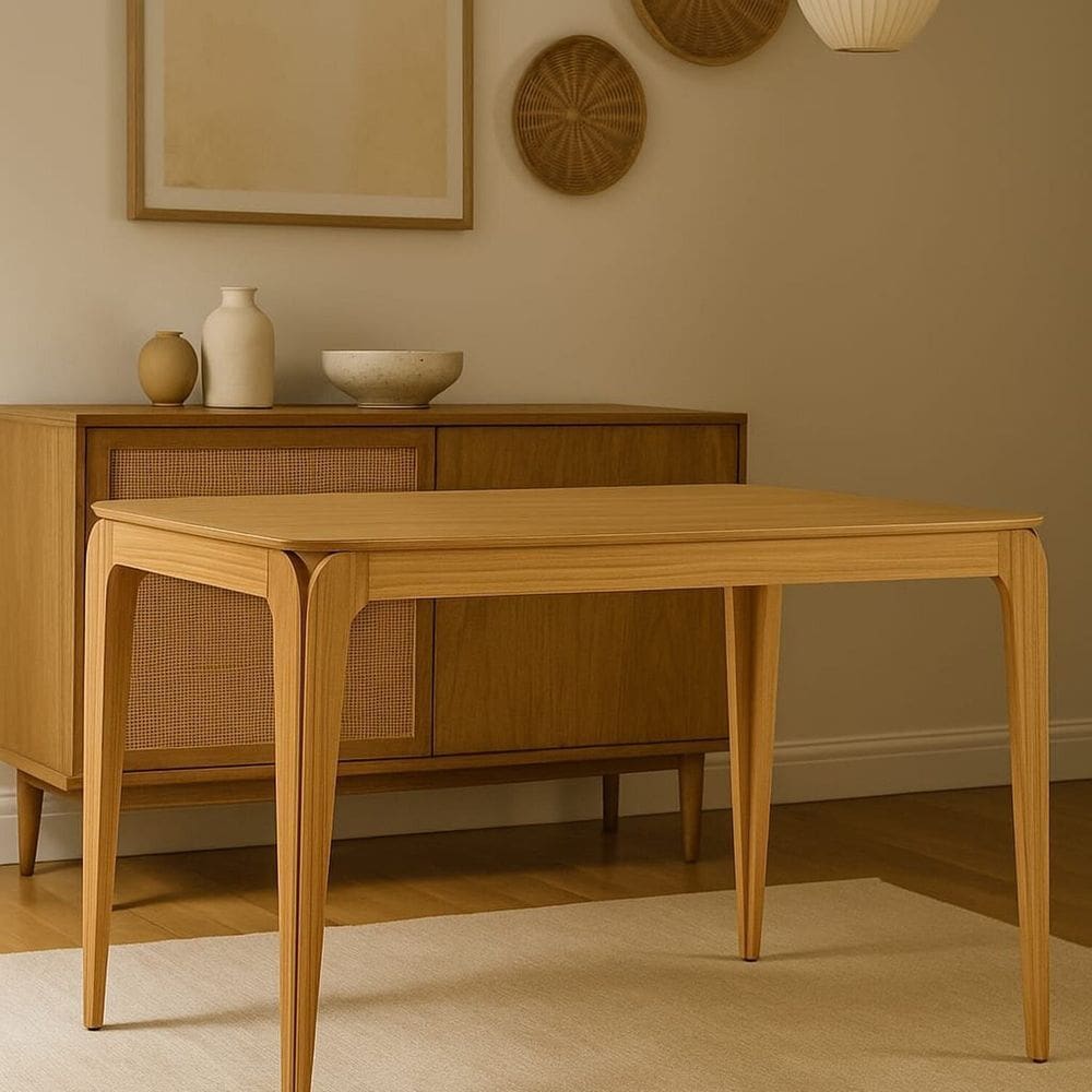 Mesa para Sala de Jantar 100% Mdf Áurea Ypê