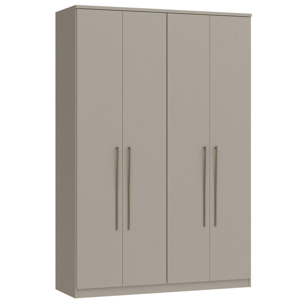 Guarda-roupa Modulado 4 Portas Elegance Níquel