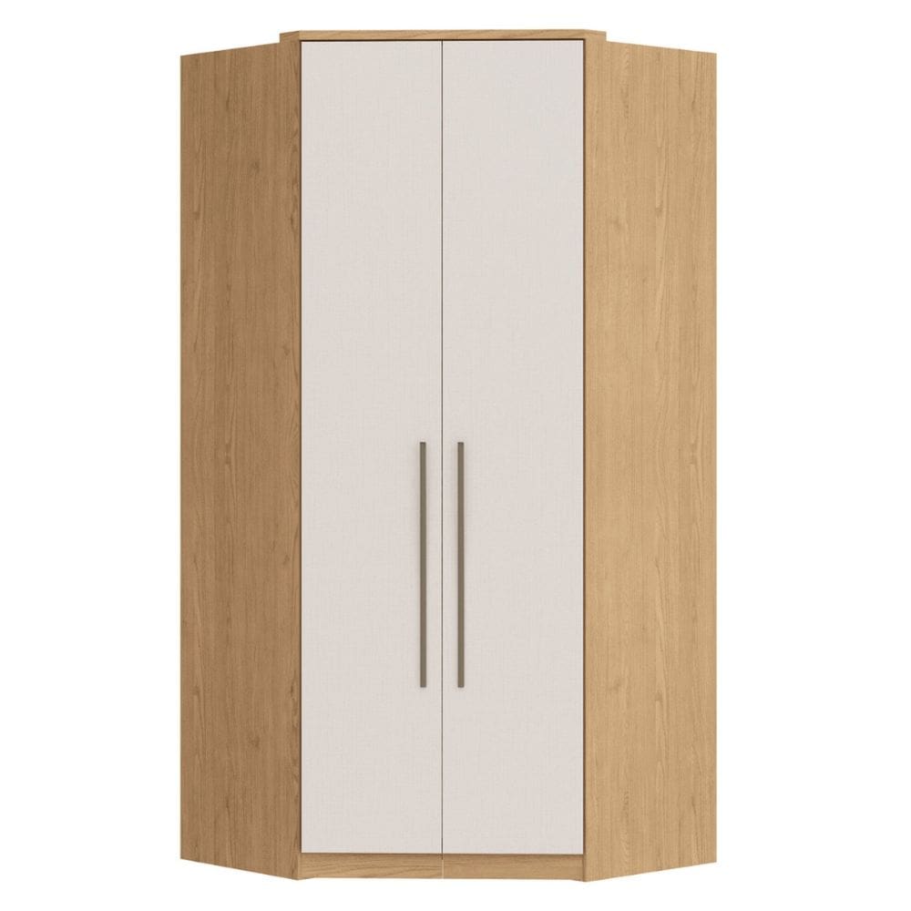 Guarda-roipa de Canto Closet Elegance Angelin/Blanc