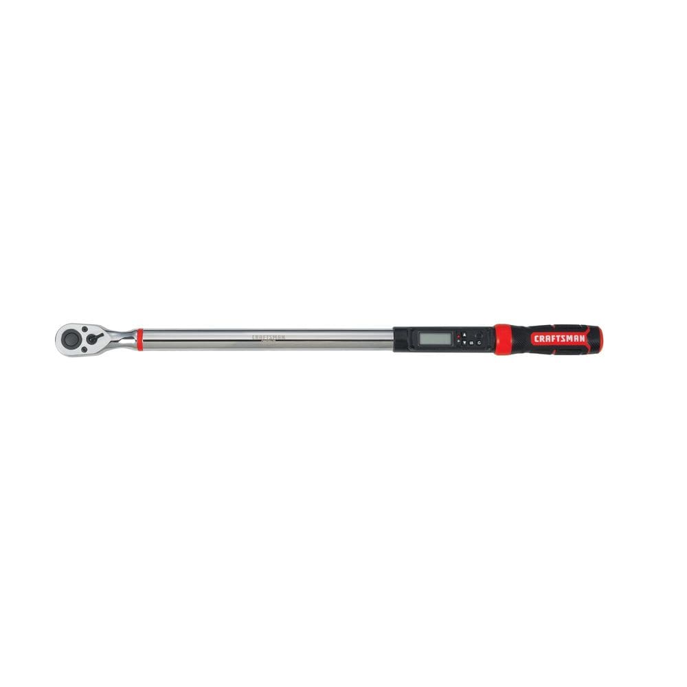 Chave de torque CRAFTSMAN Digital com acionamento de 1/2 polegada SAE