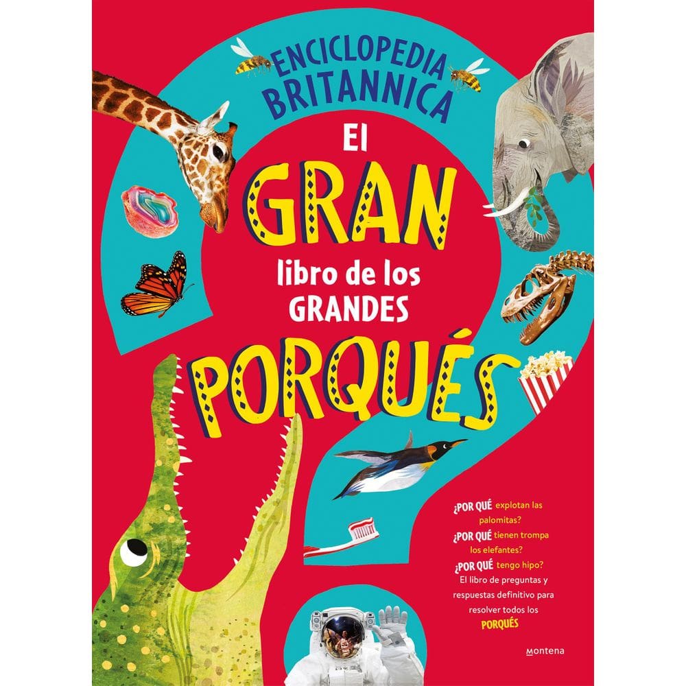 Livro A primeira enciclopédia Big Book of Why da Britannica para crianças