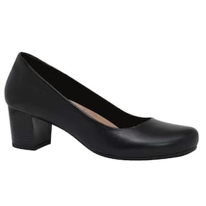 Scarpin Sem Tira Salto Bloco 716Bl-0001