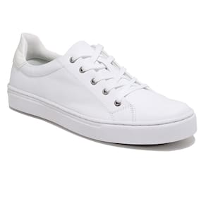 Sapatênis Feminino Calçar Bem Branco 1980-0002
