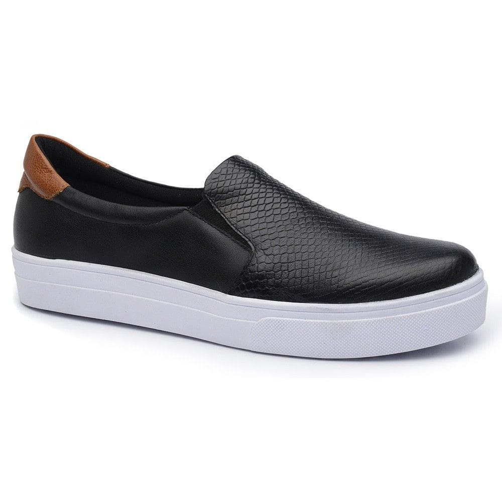Tênis Slip On Couro 1981