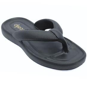 Chinelo De Dedo Dijean Conforto Feminino - Preto
