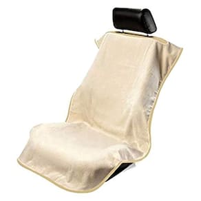 Protetor de assento de carro Toalha Seat Armour Tan Soft, lavável à máquina