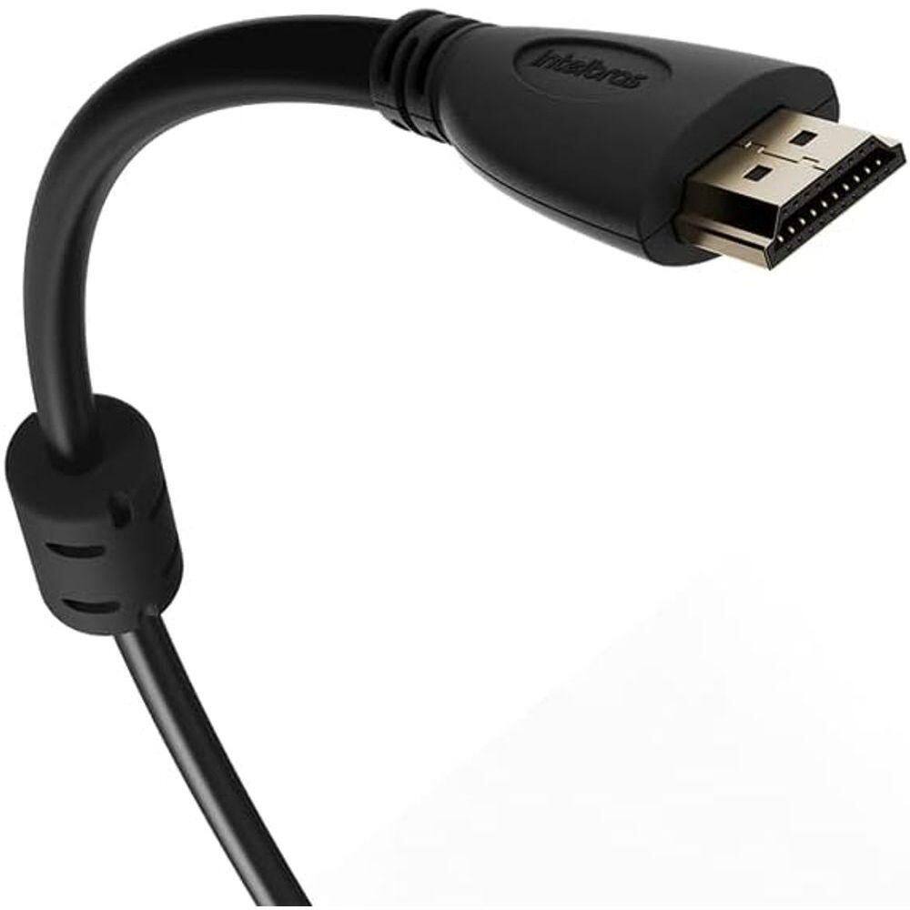 Cabo Hdmi 2.0 Intelbras Ch 2030 3 Metros Preto
