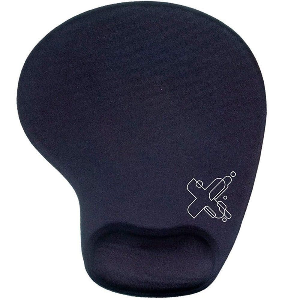 Mousepad Maxprint Com Apoio Em Gel 29 X 23 Cm Preto 60000097