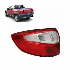 Lanterna Esquerda para Traseira Fiat Strada 2014 2015 16 17 2018 2019