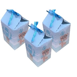 Kit 50 Caixinha Milk Lembrancinhas Surpresa Ursinho Baloeiro