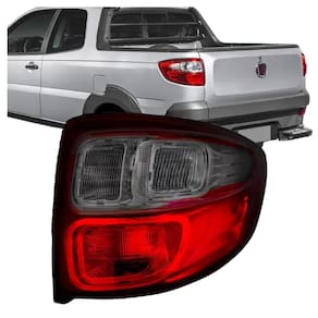 Lanterna Direita Traseira para Fiat Strada 2014 A 2019 Fumê