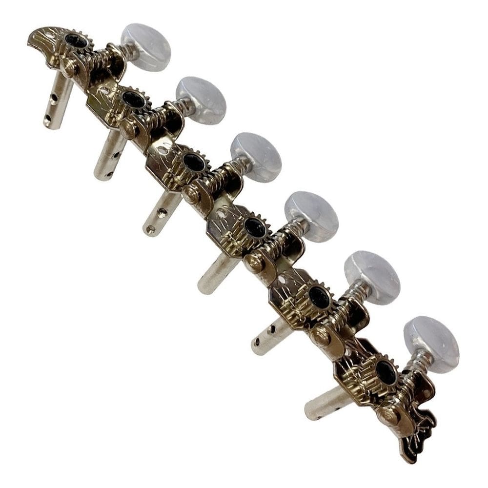 Tarraxa Ronsani Aberta P/ Guitarra Ou Violao Cromo 6L - Mh-6 538