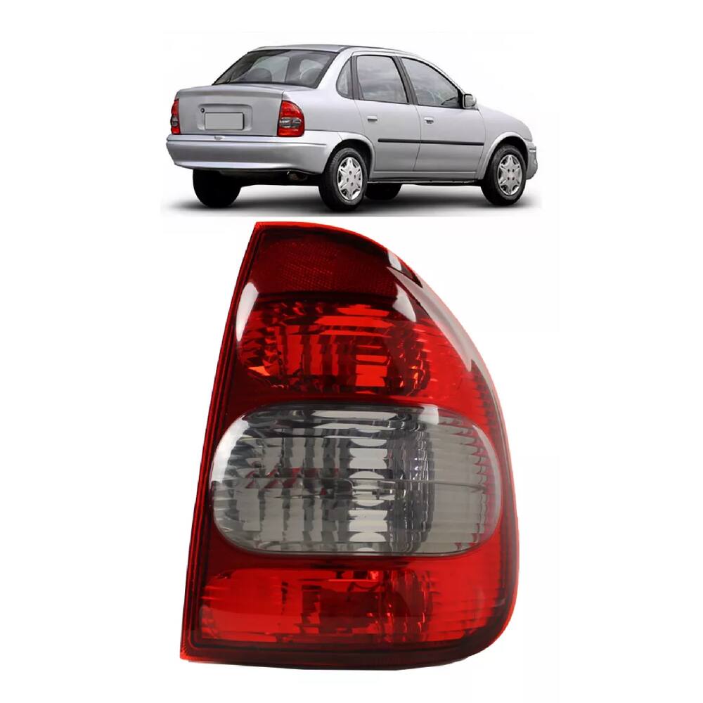 Lanterna Direita Traseira para Corsa Sedan Classic 2000 2001 2002